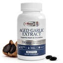 Alliwise Aged Black Garlic Extract 700mg with Vitamin D3 & K2 – Odorless Garlic Supplement for Heart & Circulation Support, High-Purity Age, Small Softgels, Easy to Digest, 3rd Party Tested