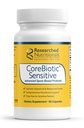 Researched Nutritionals CoreBiotic Sensitive - Vegan Probiotics for Low FODMAP Diet - Spore Based Probiotic Supplement to Support Microbiome & Gut Health - Researched Strains (60 Capsules)