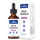 Milk Thistle Liquid Drops Extract | High-Potency Silymarin Complex | Supports Liver Health & Natural Detox | Alcohol-Free, 60ml Vegan Tincture