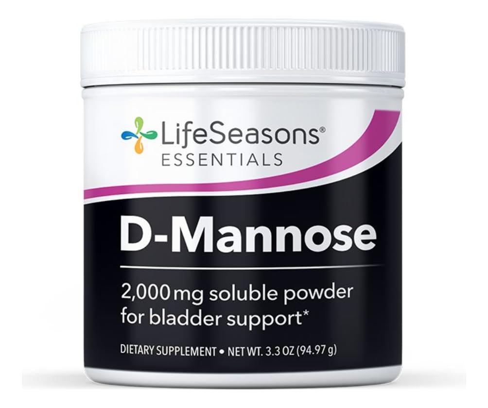 LifeSeasons D-Mannose σκόνη - γρήγορη δράση ανακούφισης UTI - συμπλήρωμα υγείας ούρων Φυλλαδική - Υποστηρίζει υγιή επίπεδα της μικροχλωρίδας & απαλύνει δυσφορία της ουροδόχου κύστης - 45 εξυπηρετήσεις