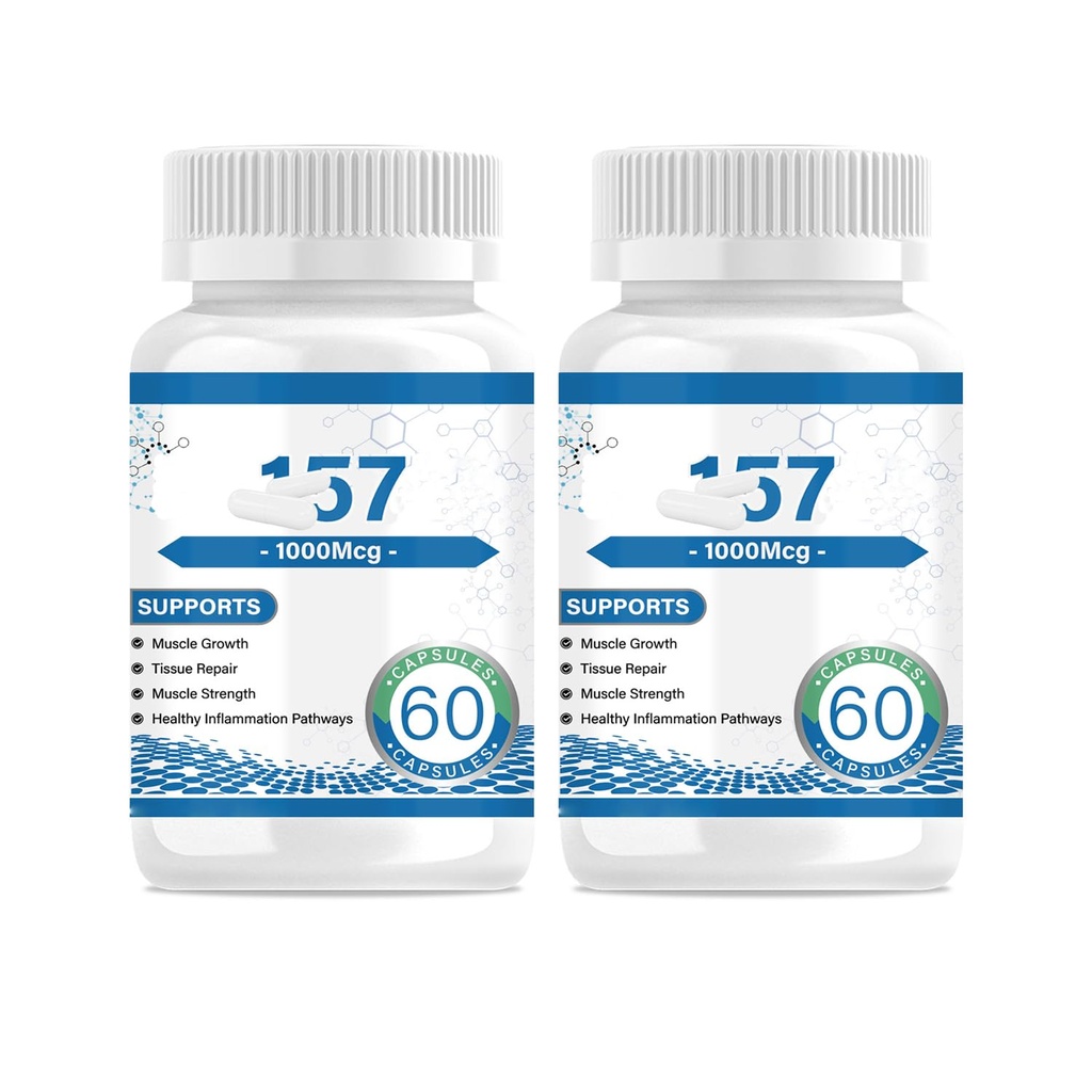 157,1000 Mcg for Men & Women, 60 Capsules (2 Bottle)