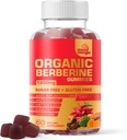Gummies συμπλήρωμα βερβερίνης (1200mg) με κανέλα Κεϋλάνης, Κουρκουμάς, Γαϊδουράγκαθο γάλακτος & Artichoke - Χωρίς ζάχαρη, Χωρίς γλουτένη, Ποιότητα GMP