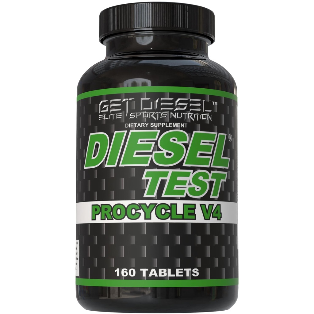 Diesel Test Procycle by GET Diesel – Potent DHEA & Pregnenolone Test Booster | PCT, Strength, Libido, Energy & Estrogen Balance Support
