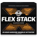 PMD Sports Flex Stack Hardcore 24ωρη υγιής στοίβα για αυξημένη μυϊκή μάζα, δύναμη, μείωση της ευαισθησίας, Libido και ξεκούραστος ύπνος - Methyl Andro Hardcore 90 κάψουλες, Z-Test 90 κάψουλες