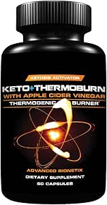 ThermoBurnTM Ενεργοποιητής Keto συμπλήρωμα + κάψουλες μηλίτη μήλου κάψουλες θερμογόνου βάρους Απώλεια. Αυτό το Έργο