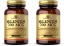 Solgar, Selenium 200 Mcg Tablets, 100 Count (Pack of 2)