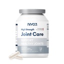 NYO3 Glucosamine 1500mg with Chondroitin MSM 120 Capsules Collagen Peptide | Joint Support Supplement, 30 Day Supply Joint Health (Products Nearing Expiration)