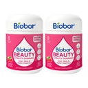 Biobor Beauty Gummies, Natural 6000mcg Biotin Gummies for Women Men, No Sugar Added Hair Skin and Nails with Vitamins A C E, GMO Free, Gluten Free,120 Count