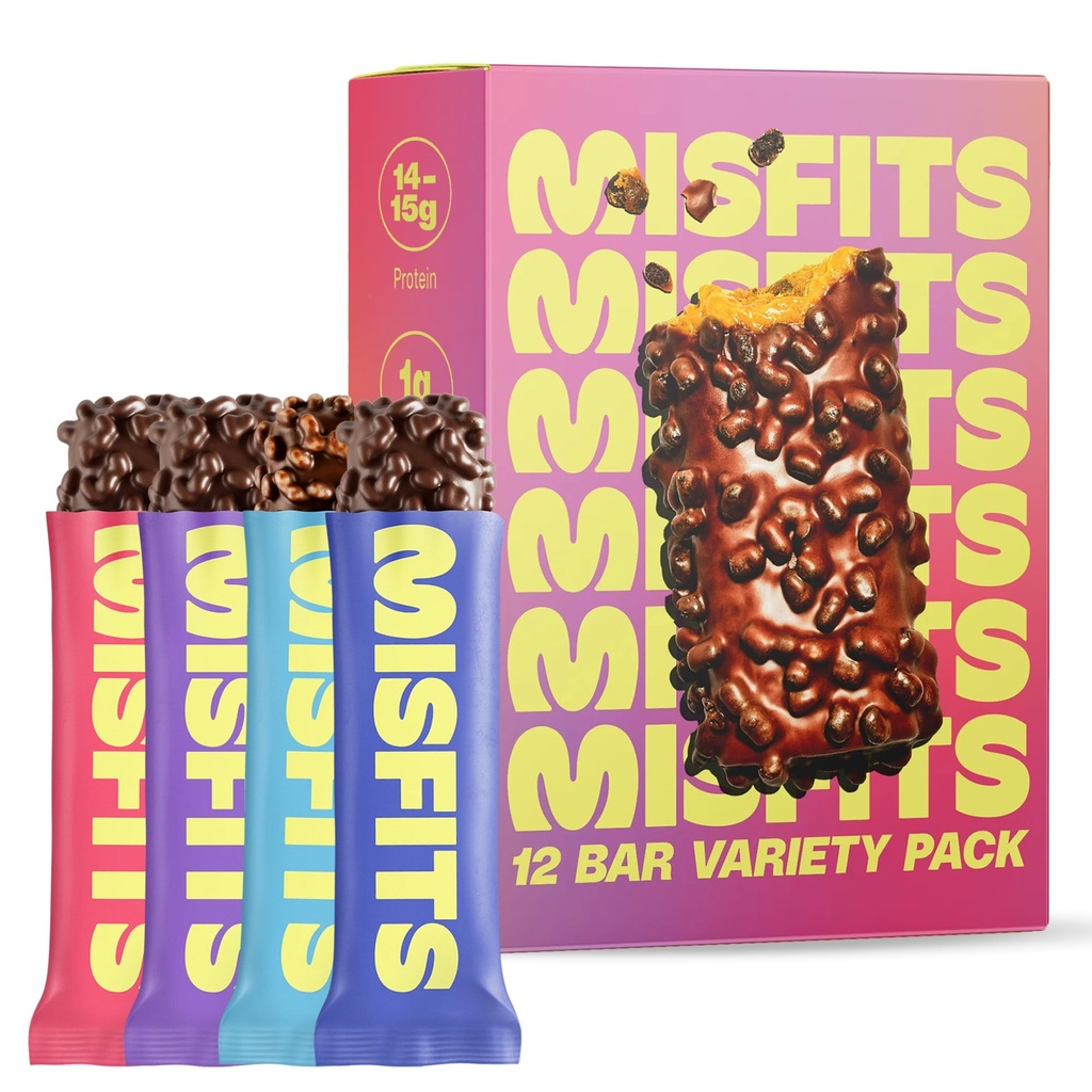 Απροσάρμοστες Protein Bars - Υψηλής πρωτεΐνης Candy Bars 
