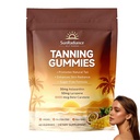 Tanning Gummies,Tanning Gummies for Women, Astaxanthin, Beta Carotene with Vitamins C & A, Radiant Healthy Skin, Vegan & Sugar-Free that Work Fast Without Sun 60 Count