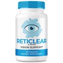 Reticlear – Advanced Eye Support Supplement, Reti Clear Vision & Eye Health Support Formula with Natural Ingredients | Easy-to-Take Pills for Daily Eye Care, 30 Day Supply (60 Capsules)