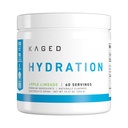 Kaged Electrolyte Hydration Powder Hydracharge Apple Limeade Sports Drink for Men and Women Pre, Post, Intra Processing Supplement 60 Services