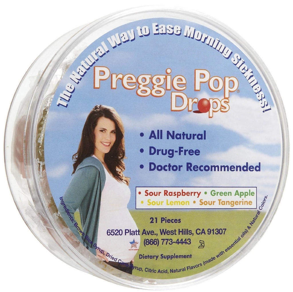 Preggie Pop Drops,Contain