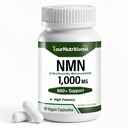 NMN 1000mg - Nicotinamide Mononucleotide NAD+ Precursor - Made in USA - 60 Vegan Capsules