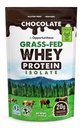 Opportuniteas Grass Fed Chocolate Whey Isolate Protein Powder – 20 g Protein, Heavy-Metal Tested, Made with Organic Cacao & Organic Cane Sugar, Non-GMO, Hormone-Free, Sourced from Ireland, 1 lb