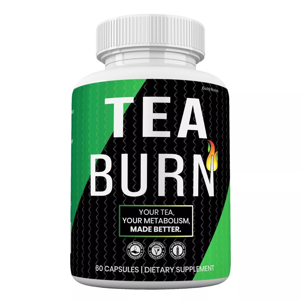 Tea-Burn Powerful Formula 60 Ct Effective for Women and Men