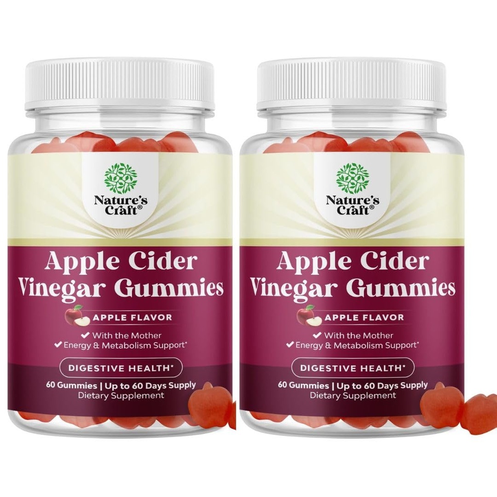 Apple Cider Vinegar Gummies με τη μητέρα-Φυσικό συμπλήρωμα ενέργειας ACV Gummies με τη μητέρα για τον καθαρισμό του σώματος Ανοσολογική υποστήριξη και Gut Health-Delious Gummy ACV συμπλήρωμα με Beet Root σκόνη 2 συσκευασία