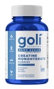Goli Zero Sugar Creatine Gummies - Keto-Friendly, Rich in Fiber, No Sugar Alcohols, No Artificial Sweeteners, Gluten-Free, Vegan, Non-GMO, and Gelatin-Free