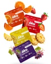 ōku Functional Energy Chews, 60mg of Caffeine from Green Tea & Yerba Mate, Coconut Water for Hydration and 4 Grams of Fiber, Travel Size Gummy Packs, Variety Pack (8-Pack)