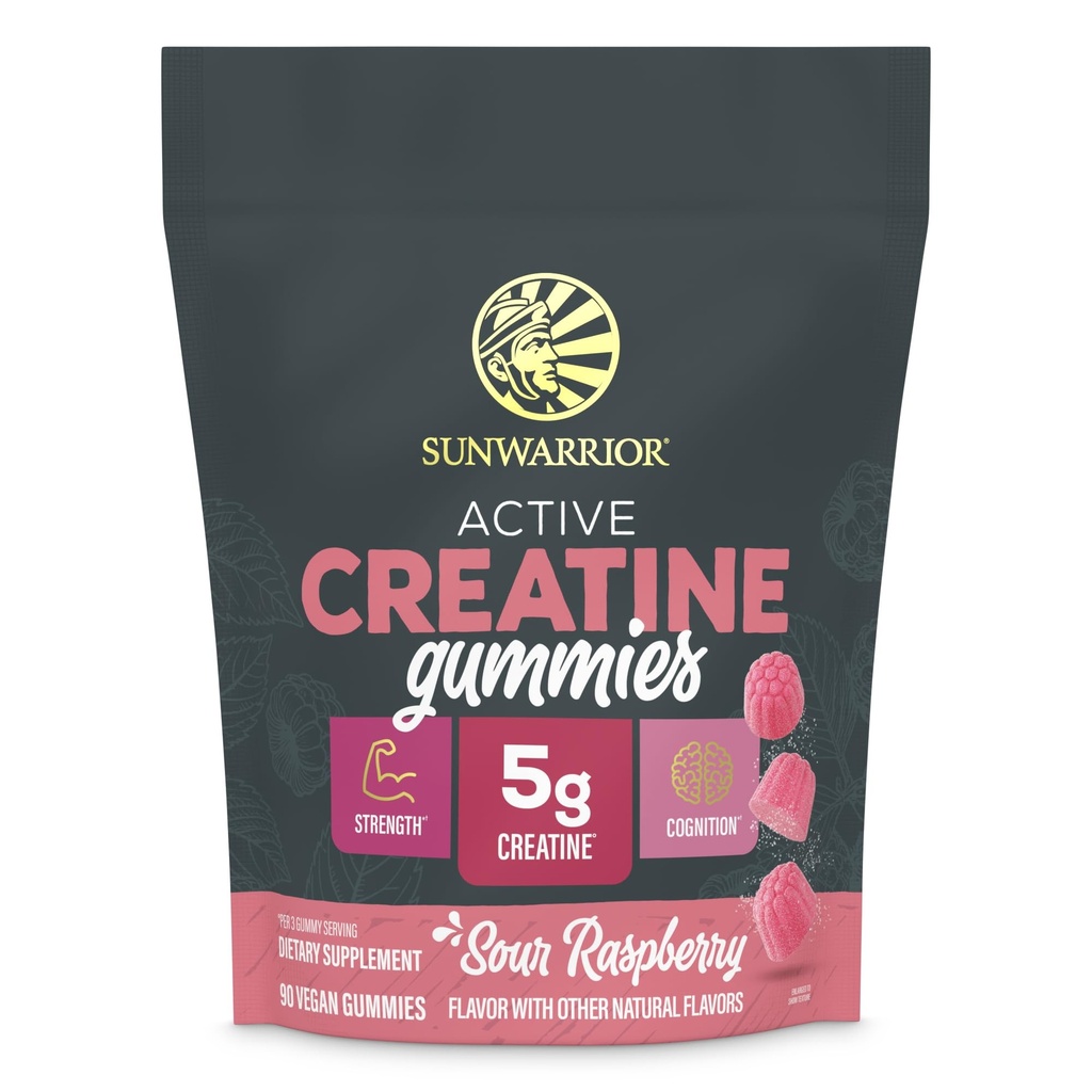 Creatine Gummies for Men & Women 5g Creatine Monohydrate Pre Workout Energy & Muscle Recovery Support Chewable Gummies for Strength Performance & Focus Daily Gym Use Sour Raspberry Flavored 90 Gummies