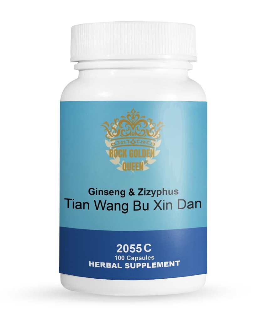 Tian Wang Bu Xin Dan/Ginseng & Zizyphus Decoction, 100 Capsules/Bottle (2 Bottles)