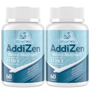 17-in-1 Brain Supplement for Memory and Focus | Natural Nootropics Brain Supplement for Brain Cognition, Energy | High Absorption | L-Theanine, Phytonutrient Blend and Vitamins B6, B12 | 2 Bottles