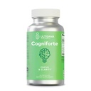 Cogniforte Nootropic Brain Supplement with Bacopa Monnieri, L-Theanine, Ginkgo Biloba, Taurine & Caffeine | Memory, Focus & Mental Clarity Support | Cognitive & Energy Capsules, 60 Count
