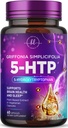5-HTP Supplement - 200mg per Serving - Extra Strength 5HTP from Griffonia Simplicifolia - Supports Restful Sleep, Natural Calm & Brain Health - 5 Hydroxytryptophan - Bottled in USA - 60 Capsules