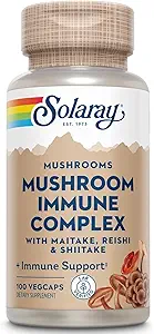Solaray - Maitake Mushroom, 600 mg, 100 καψάκια