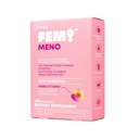 FEM Meno Menopause Supplements for Women - Non-Hormonal Menopause Relief for Hot Flashes & Night Sweats - Hormone Balance Support for Sleep, Mood & Energy - 30 Capsules