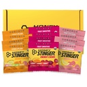 Honey Stinger Organic Energy Chew Variety Pack of 12, 4 Pack Each of Fruit Smoothie, Citrus Splash and Pink Lemonade, Gluten Free & Caffeine Free, Energy Chews for Exercise, Endurance and Performance