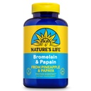 Nature's Life Bromelain & Papain 