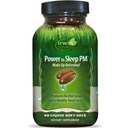 Irwin Naturals Power to Sleep PM - 60 Liquid Soft-Gels - με μελατονίνη, GABA, Ashwagandha, Valerian Root & L-Theanine - 30 Υπηρεσίες