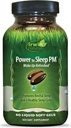 Irwin Naturals Power to Sleep PM - 60 Liquid Soft-Gels - με μελατονίνη, GABA, Ashwagandha, Valerian Root & L-Theanine - 30 Υπηρεσίες