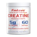 Creatine Monohydrate Powder 5g Per Serving, 200 Mesh Fast Dissolving & Easy to Absorb, Supports Energy & Athletic Performance, Unflavored, Nothing Else Added, 60 Servings (300g)