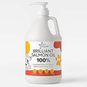 Pure Wild Alaskan Salmon Oil for Dogs & Cats-Stellar Chemical Corp