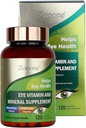 zooone- 120pcs Lutein Eye Vitamins Supplement for Macular Health and Dry Eye, Contains Lutein, Zinc, Vitamins C/E & Zeaxanthin to Support Eye Health
