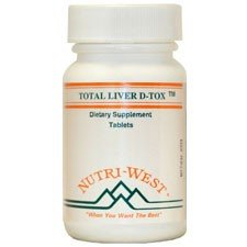 Total Liver D-Tox - 180 Tablets by Nutri West