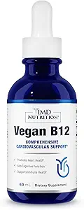 1MD Διατροφή Vegan Βιταμίνη B12 I 5000mcg Μεθυλοκοβαλαμίνη συμπλήρωμα 