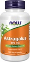 NOW Foods Supplements, Astragalus (Astragalus membranaceus) 500 mg, Immune System Support*, 100 Capsules