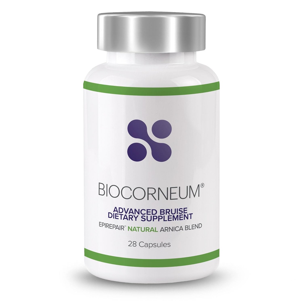 BIOCORNEUM Advanced Bruise Dietary Supplement – Internal Support for Visible Bruise Recovery – Professional Bruise Remedy with Arnica, Vitamins K1, K2, C, Zinc & Bromelain for Bruising and Swelling