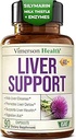 Vegan Liver Cleanse Detox & Repair – Dandelion Root Supplement with Milk Thittle & Artichoke Extract for Enzyme Support, Energy & Healthy Digestion – συμπλήρωμα στήριξης του ήπατος. 90 Καψάκια, 40+