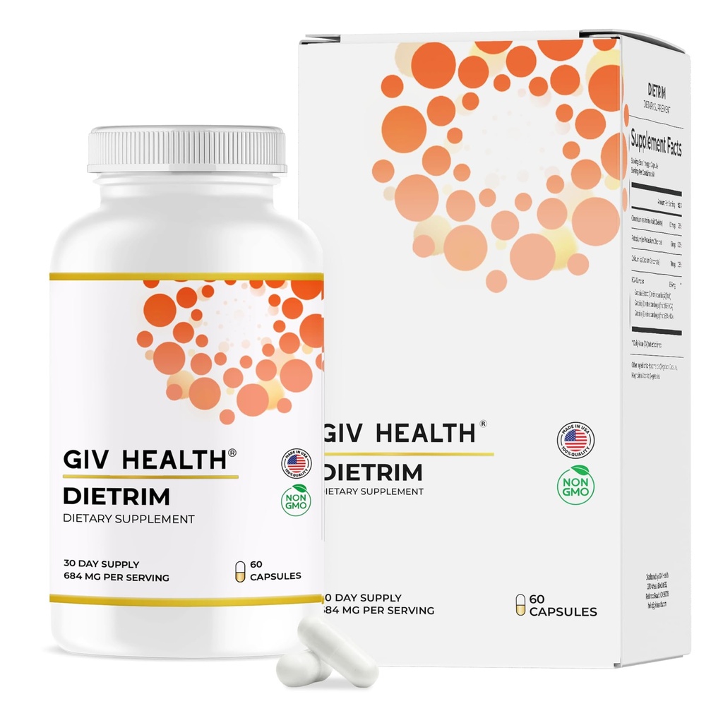 Dietrim- Reduce Food Noise and Appetite Suppressant Supplement, Upgrade Your Healthy Lifestyle and Weight Management for Adults