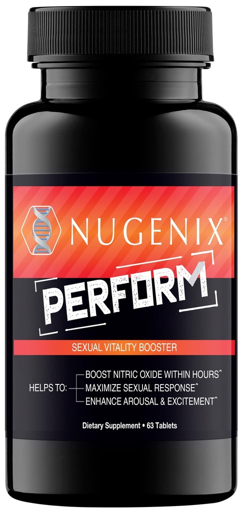 Nugenix Perform, Nitric Oxide and Vitality Booster for Men - 63ct