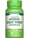 Nature's Truth Horny Goat Weed Complex | 90 Capsules | with Maca Root | Vegan, Non-GMO & Gluten Free Herbal Supplement