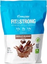 Evolution Advance Nutrition Fit & Strong - Pure Whey Protein Powder με BCAA, 100% Grass-Fed, Γρήγορη Απορρόφηση και Γρήγορο Digesting για Βέλτιστη αποκατάσταση μυών, Φυσική Γεύση – 2 Λίρες (Chocolate)