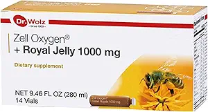 Dr. Wolz Zell Oxygen + Royal Jelly 1000 mg Συμπλήρωμα (14 Vials) Αμιγής Μέλισσα Χρυσός, Βιταμίνη Β, Βιοτίνη 