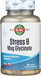 Kal Stress B Magnesium Glycinate 60 VegCap