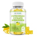 Potassium Citrate 1000mg Gummies, Potassium Supplement for Adults Women and Men, with Magnesium, Vitamin B6 Chewable Supplements, Support Electrolyte Balance, Muscular & Nerve Function, 60 Count