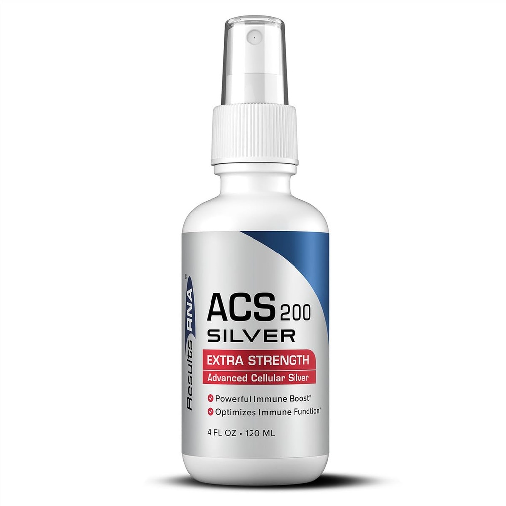Results RNA - ACS 200 Silver Extra Strength Immune System Support – Advanced Cellular Colloidal Silver Supercharges Your Immune System. Recommended by Doctors Worldwide ( 4 oz )